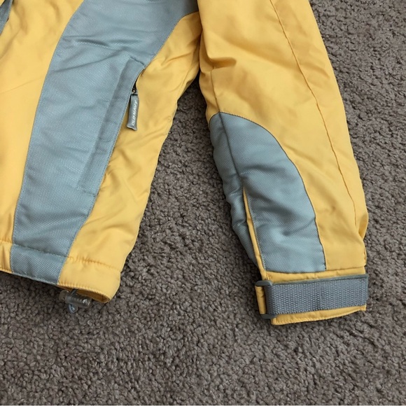 Old Navy Winter Outerwear Snow Jacket Yellow Gray XS - Picture 4 of 14